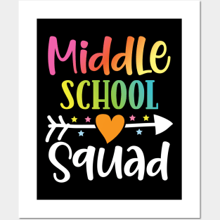 Middle School Squad Posters and Art